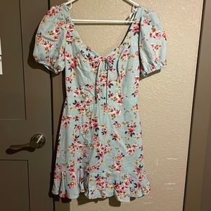 Cute floral woman’s dress